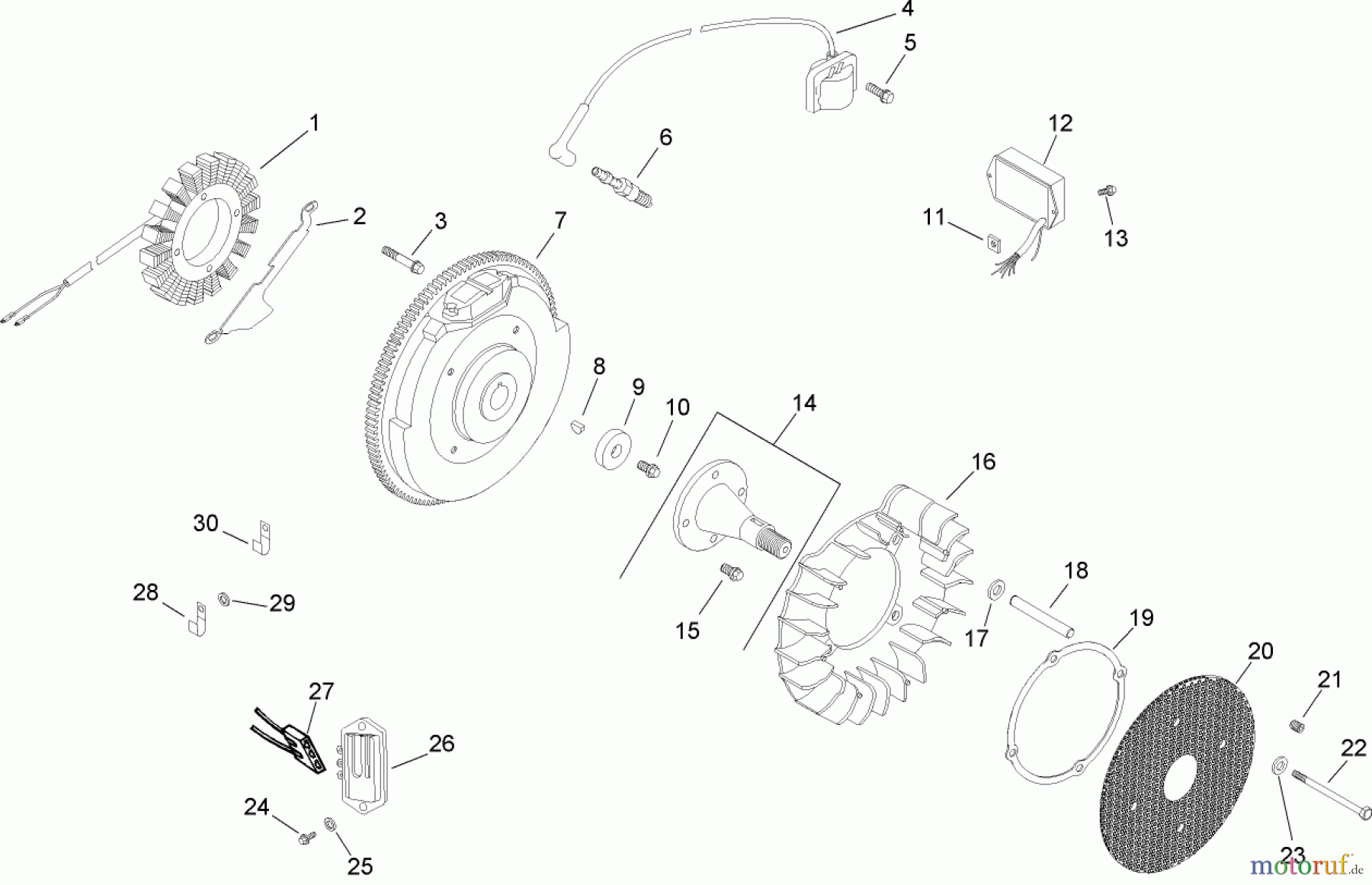  Zerto-Turn Mäher 74284 (Z550) - Toro Z Master Mower, 72