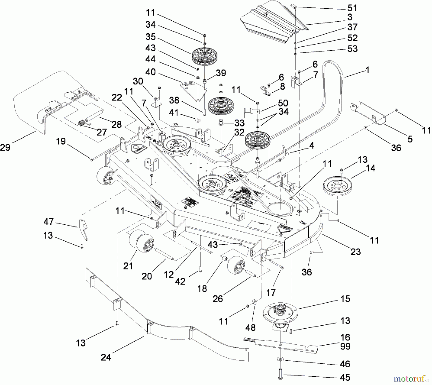  Zerto-Turn Mäher 74292 (Z500) - Toro Z Master Mower, 60