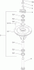 Zerto-Turn Mäher 74295 (Z500) - Toro Z Master Mower, 52" TURBO FORCE Side Discharge Deck (SN: 311000001 - 311999999) (2011) Spareparts SPINDLE ASSEMBLY NO. 119-8560