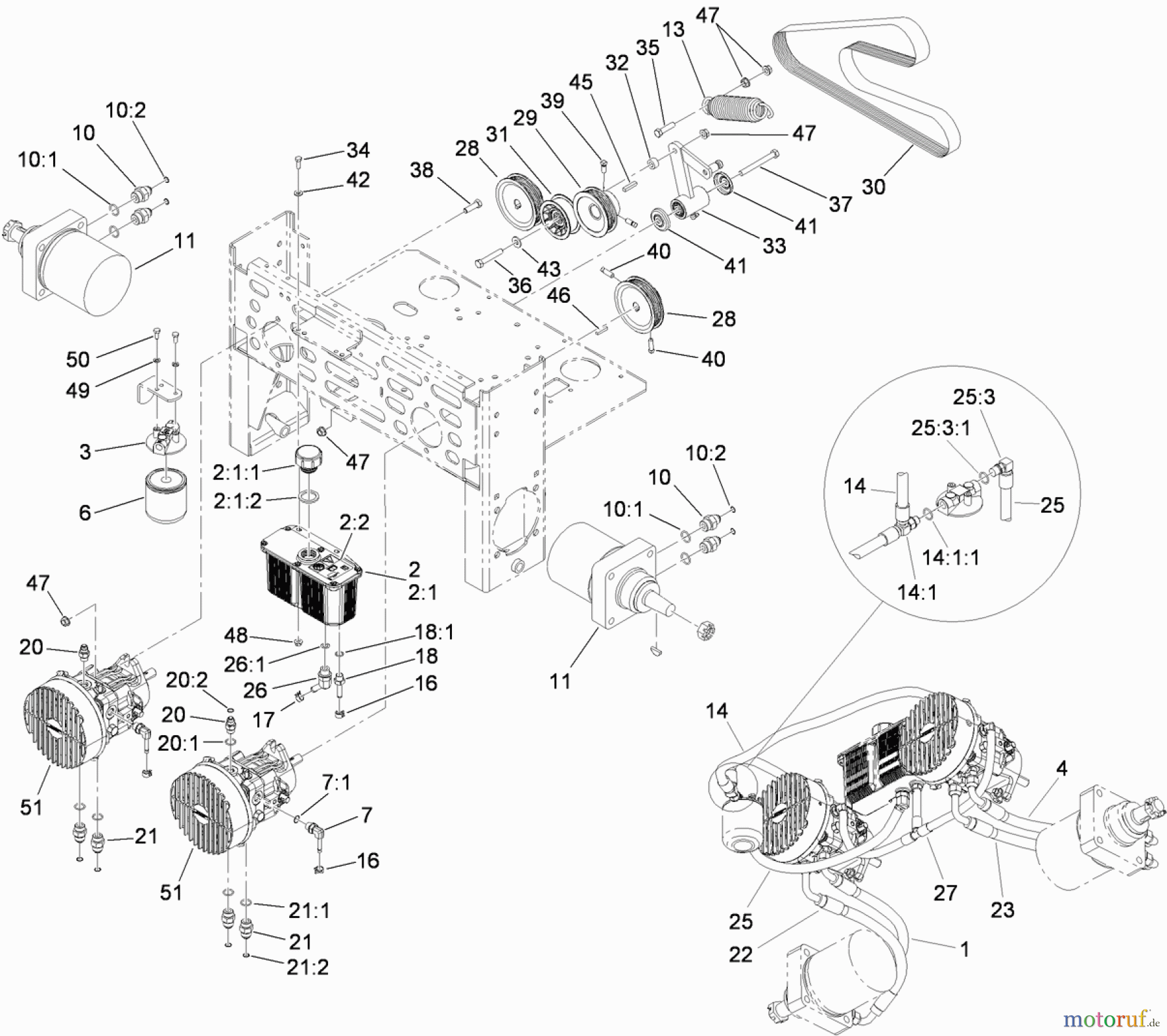  Zerto-Turn Mäher 74296 (Z500) - Toro Z Master Mower, 60