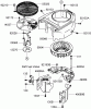 Zerto-Turn Mäher 74408 (Z334) - Toro Z Master Mower, 34" 7-Gauge Side Discharge Deck (SN: 270000701 - 270999999) (2007) Spareparts COOLING EQUIPMENT ASSEMBLY KAWASAKI FH580V-AS40-R