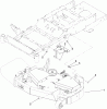 Zerto-Turn Mäher 74408 (Z300) - Toro Z Master Mower, 34" 7-Gauge Side Discharge Deck (SN: 280000001 - 280999999) (2008) Spareparts DECK CONNECTION ASSEMBLY