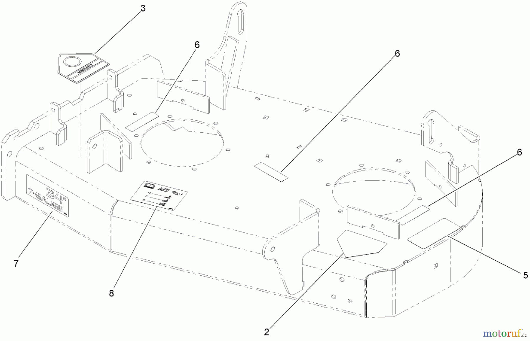  Zerto-Turn Mäher 74408 (Z334) - Toro Z Master Mower, 34