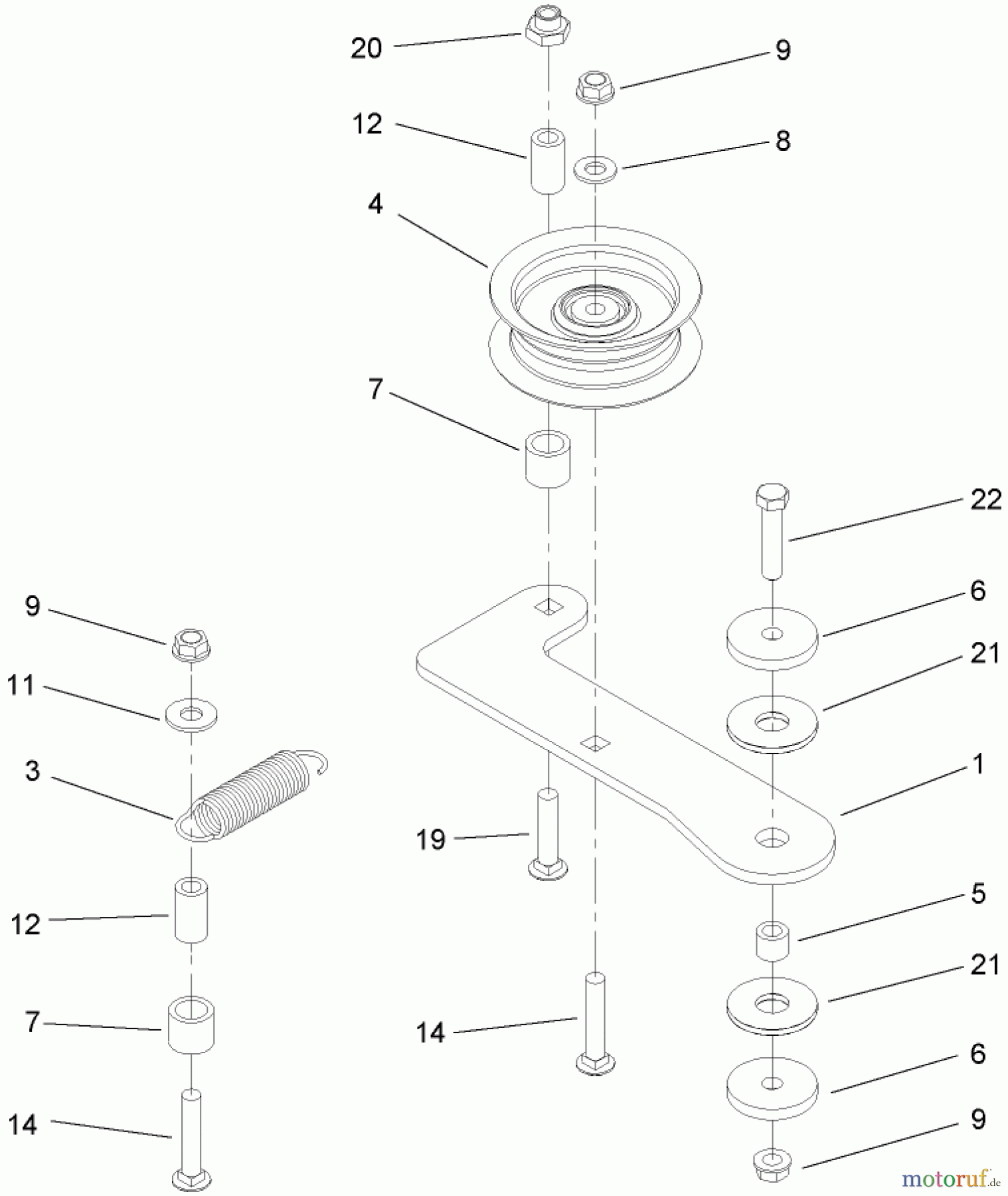  Zerto-Turn Mäher 74408 (Z334) - Toro Z Master Mower, 34