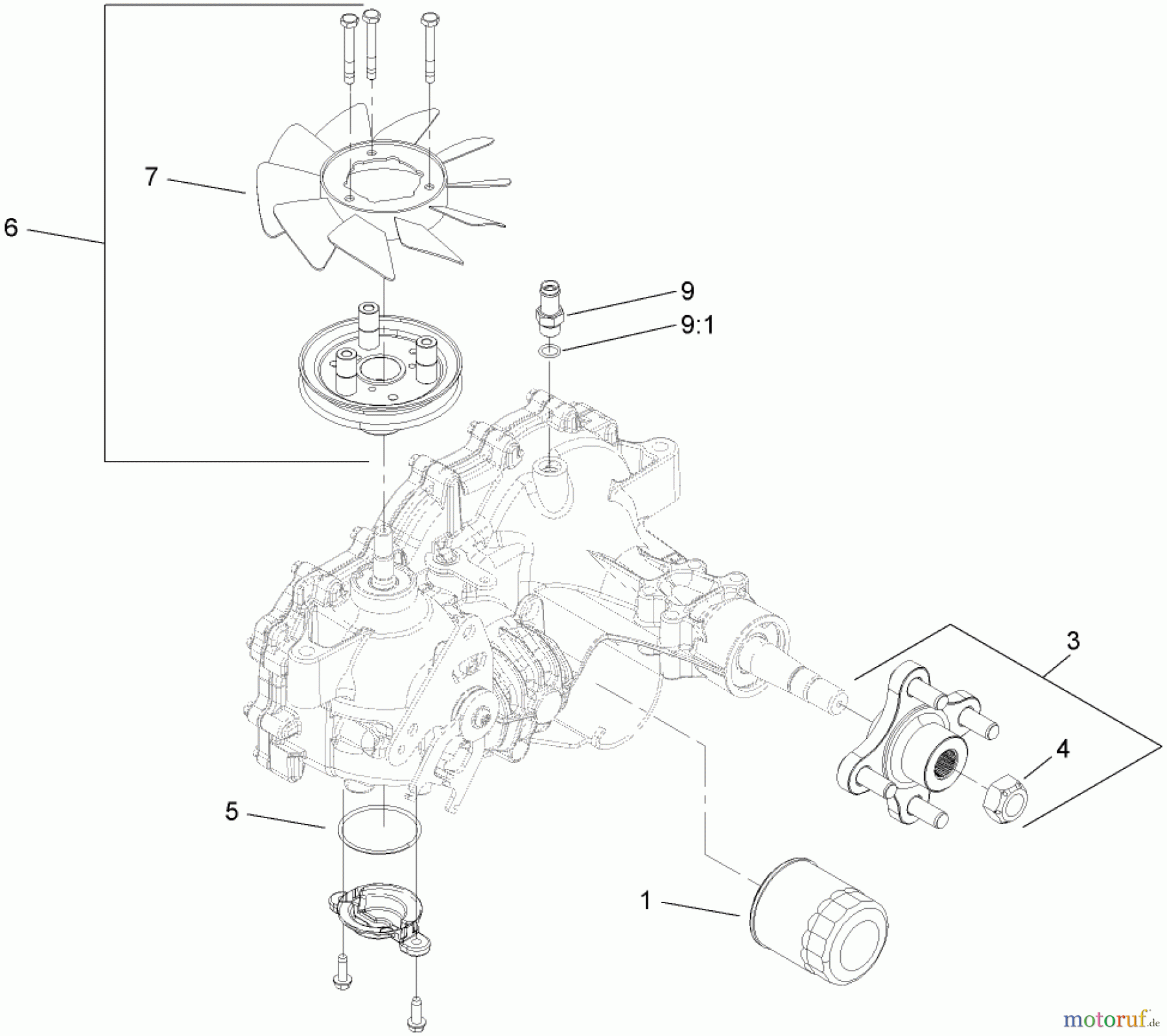  Zerto-Turn Mäher 74408 (Z334) - Toro Z Master Mower, 34