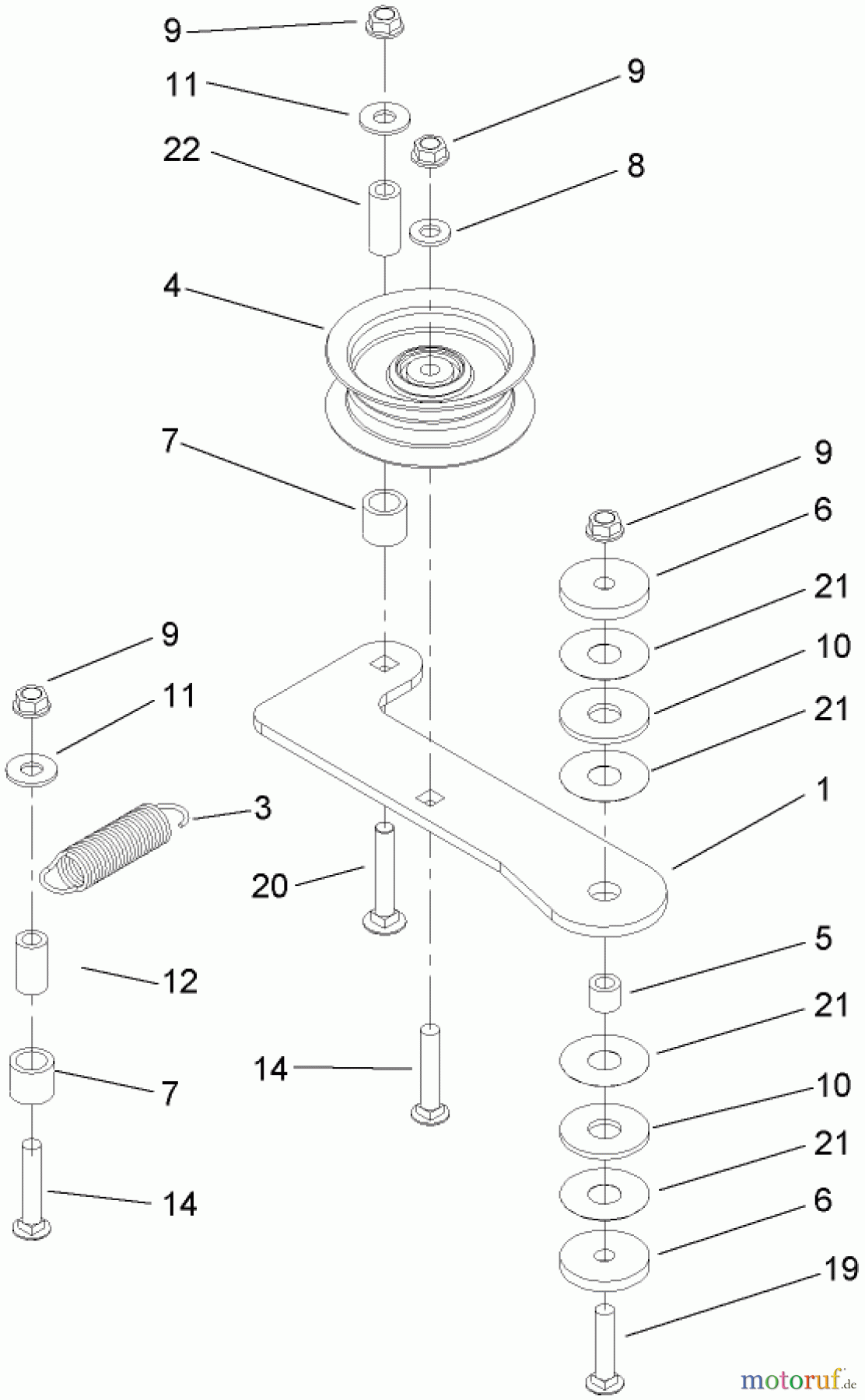  Zerto-Turn Mäher 74408 (Z334) - Toro Z Master Mower, 34