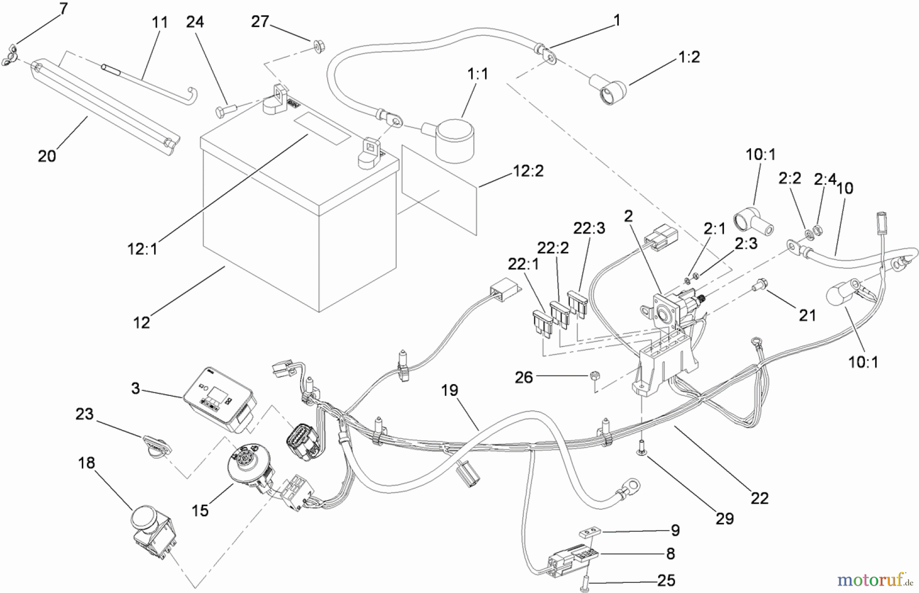  Zerto-Turn Mäher 74408CP (Z300) - Toro Z Master Mower, 34