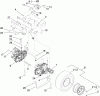 Zerto-Turn Mäher 74408CP (Z300) - Toro Z Master Mower, 34" 7-Gauge Side Discharge Deck (SN: 290000001 - 290999999) (2009) Spareparts HYDRAULIC DRIVE ASSEMBLY