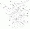 Zerto-Turn Mäher 74408TE (Z300) - Toro Z Master Mower, 86cm 7-Gauge Side Discharge Deck (SN: 280000001 - 280999999) (2008) Spareparts DECK ASSEMBLY