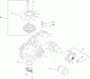 Zerto-Turn Mäher 74408TE (Z334) - Toro Z Master Mower, 86cm 7-Gauge Side Discharge Deck (SN: 270000701 - 270999999) (2007) Spareparts LH TRANSMISSION ASSEMBLY NO. 109-5847