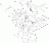 Zerto-Turn Mäher 74409 (Z300) - Toro Z Master Mower, 40" 7-Gauge Side Discharge Deck (SN: 280000001 - 280999999) (2008) Spareparts DECK ASSEMBLY