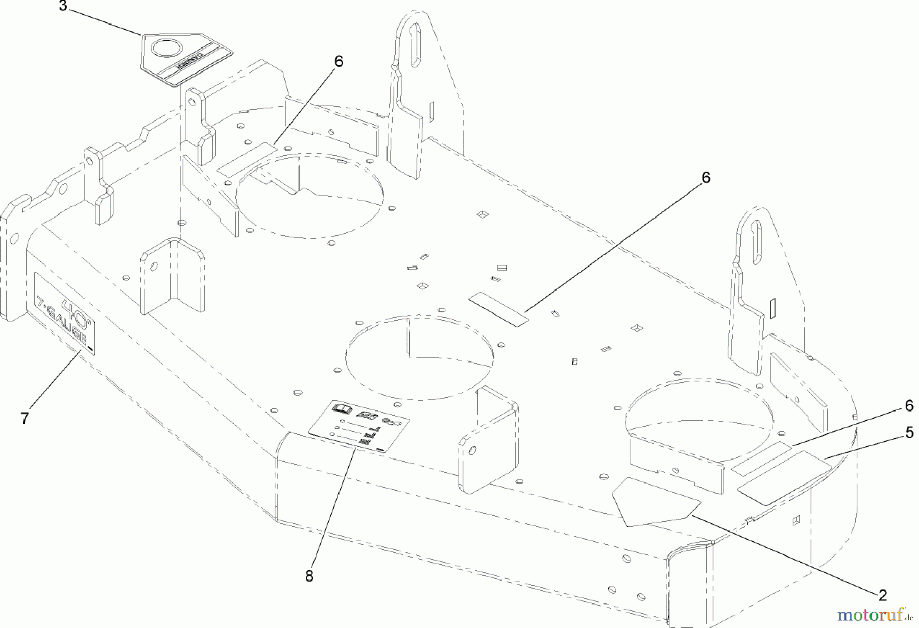  Zerto-Turn Mäher 74409 (Z300) - Toro Z Master Mower, 40