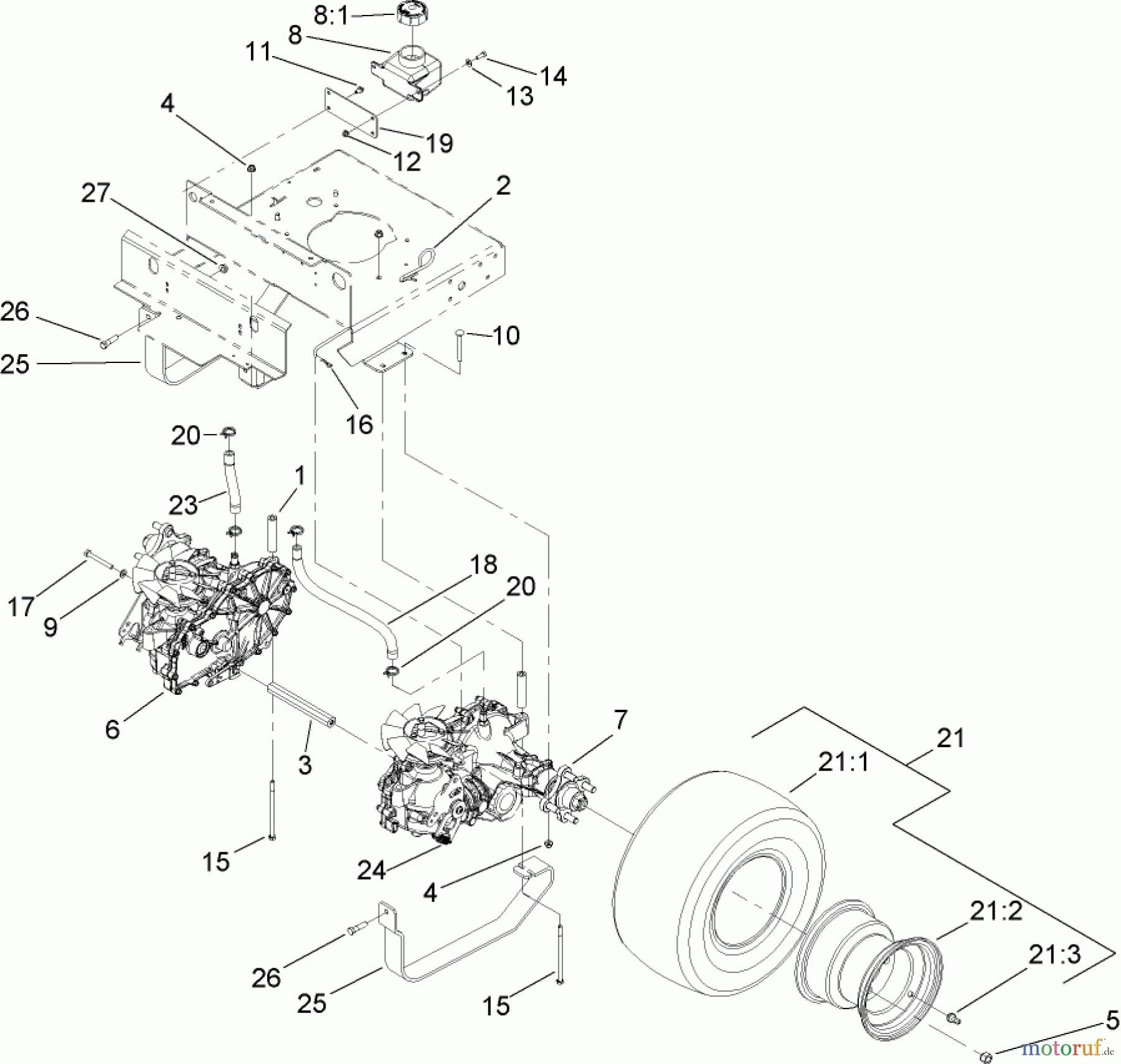  Zerto-Turn Mäher 74409 (Z300) - Toro Z Master Mower, 40