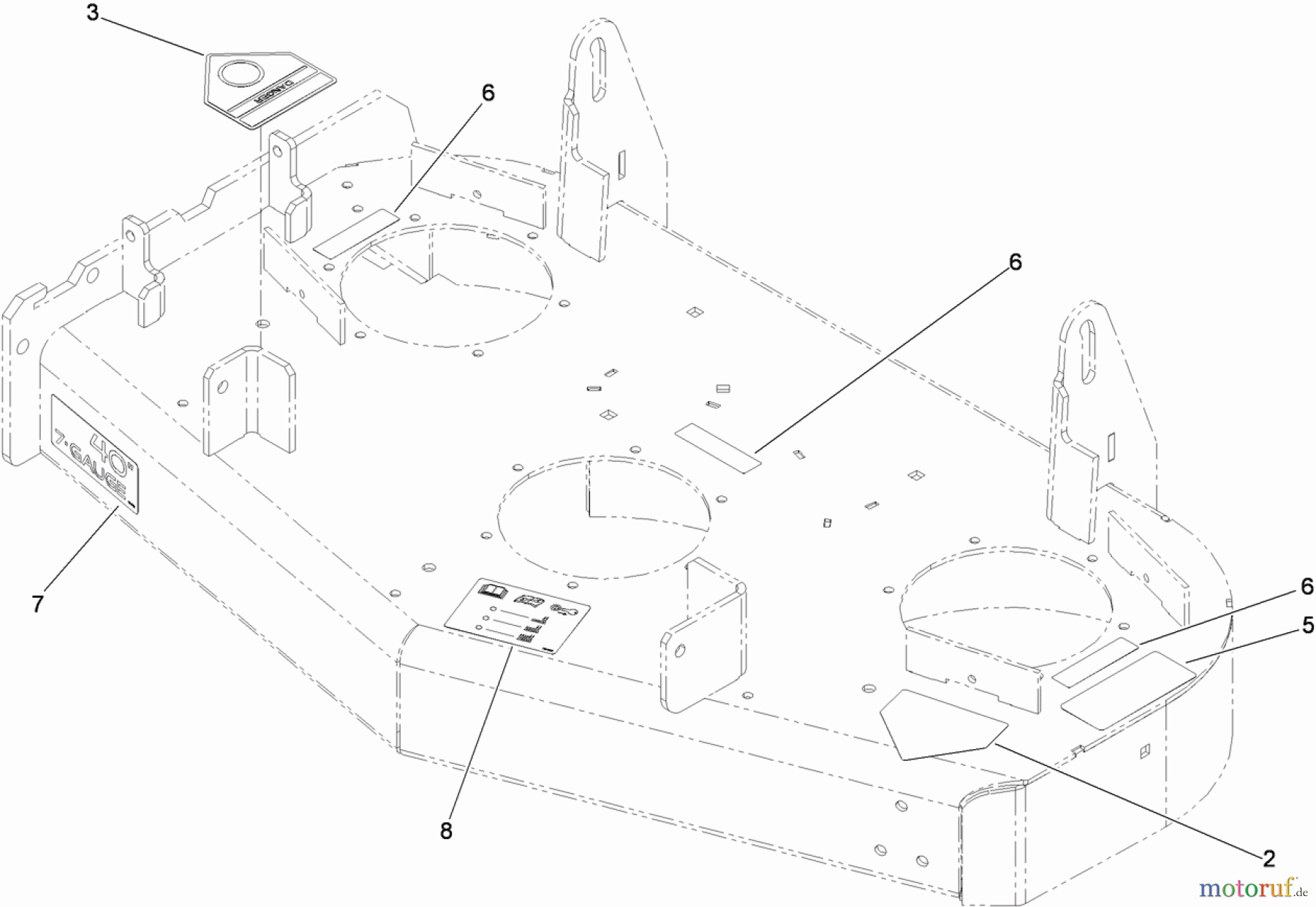  Zerto-Turn Mäher 74409CP (Z300) - Toro Z Master Mower, 40