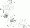 Zerto-Turn Mäher 74409CP (Z300) - Toro Z Master Mower, 40" 7-Gauge Side Discharge Deck (SN: 290000001 - 290999999) (2009) Spareparts HYDRAULIC DRIVE ASSEMBLY