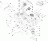 Zerto-Turn Mäher 74410 (Z400) - Toro Z Master Mower, 52" 7-Gauge Side Discharge Deck (SN: 250000001 - 250005000) (2005) Spareparts DECK ASSEMBLY NO. 107-1694