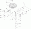Zerto-Turn Mäher 74410 (Z400) - Toro Z Master Mower, 52" 7-Gauge Side Discharge Deck (SN: 250000001 - 250005000) (2005) Spareparts IDLER ASSEMBLY