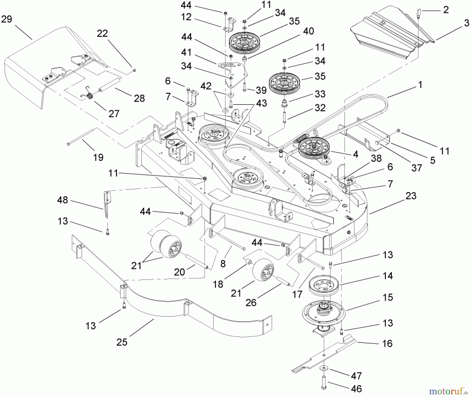  Zerto-Turn Mäher 74410 (Z400) - Toro Z Master Mower, 52