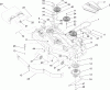 Zerto-Turn Mäher 74410 (Z400) - Toro Z Master Mower, 52" 7-Gauge Side Discharge Deck (SN: 260000001 - 260002000) (2006) Spareparts DECK ASSEMBLY NO. 107-1694