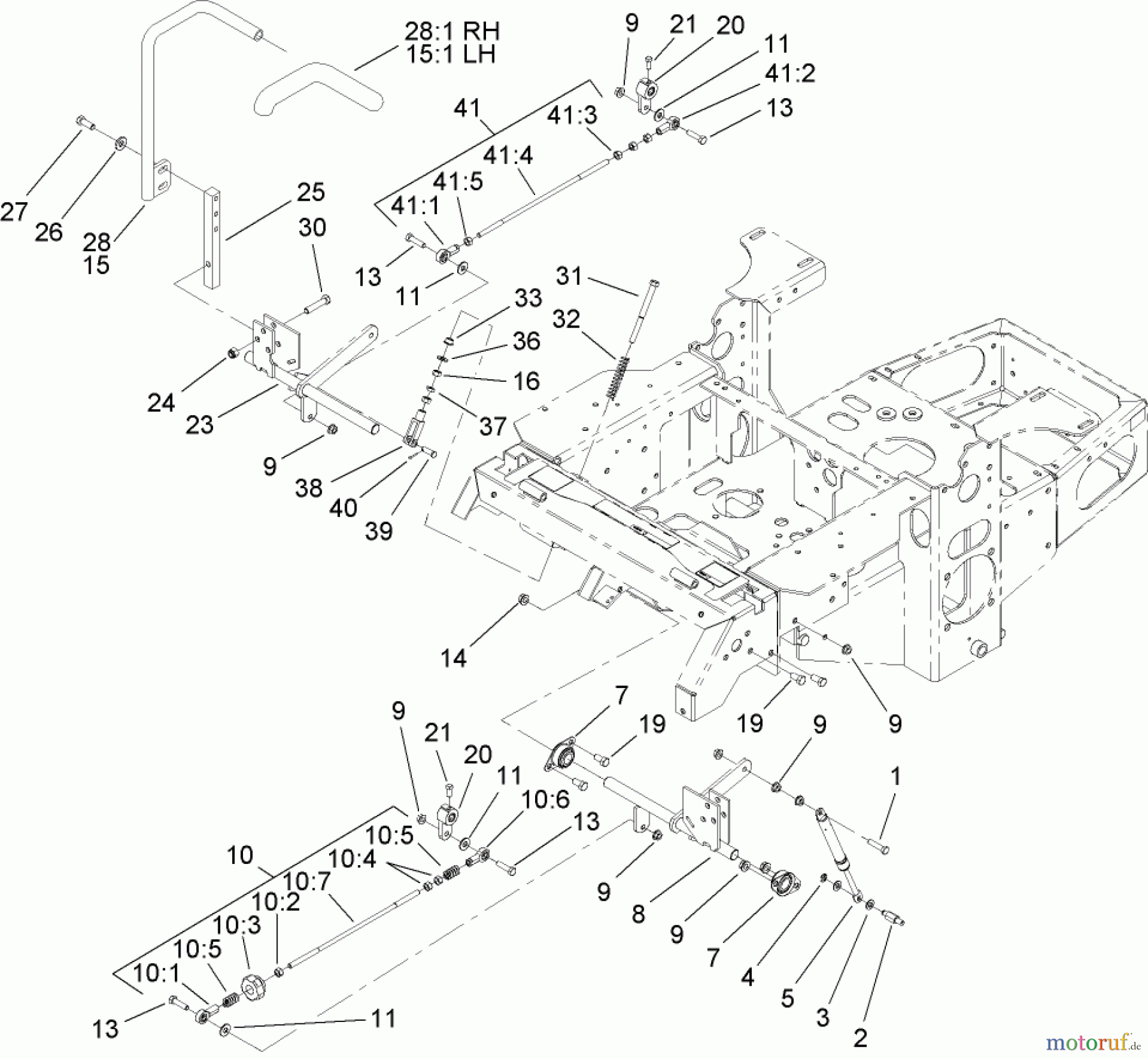  Zerto-Turn Mäher 74410 (Z400) - Toro Z Master Mower, 52