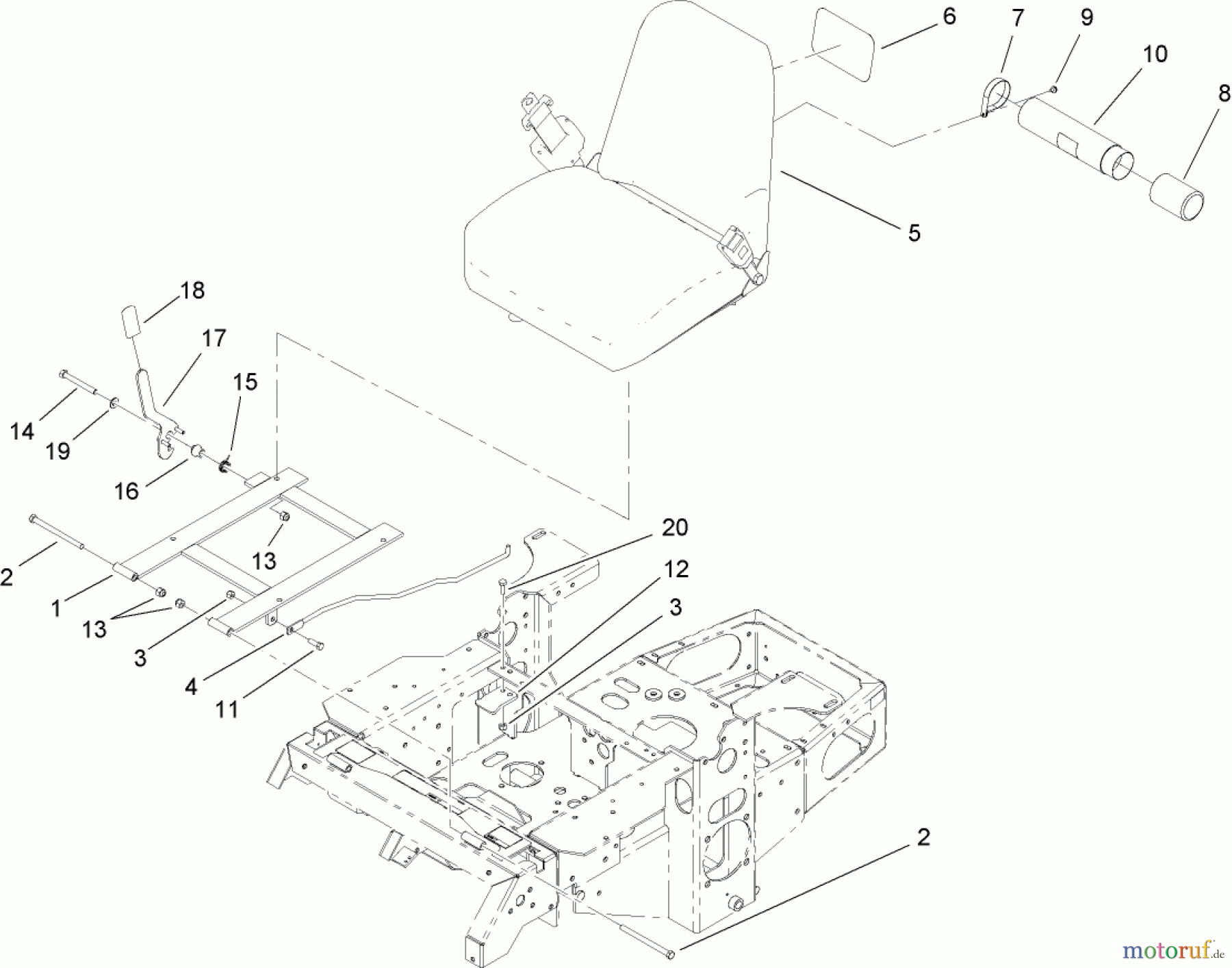  Zerto-Turn Mäher 74410 (Z400) - Toro Z Master Mower, 52