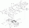 Zerto-Turn Mäher 74410 (Z400) - Toro Z Master Mower, 52" 7-Gauge Side Discharge Deck (SN: 260002001 - 260999999) (2006) Spareparts DECK CONNECTION ASSEMBLY