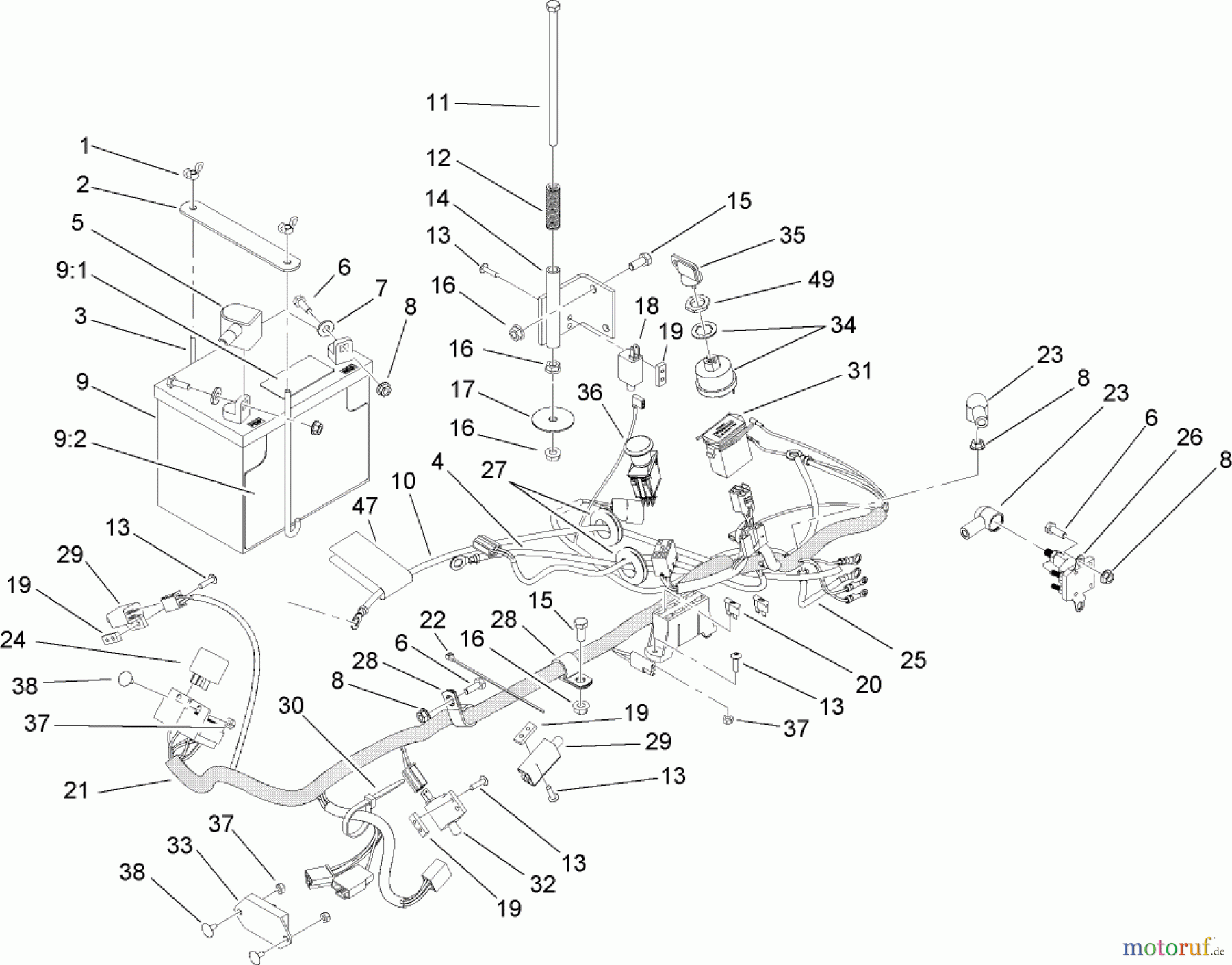  Zerto-Turn Mäher 74410 (Z400) - Toro Z Master Mower, 52