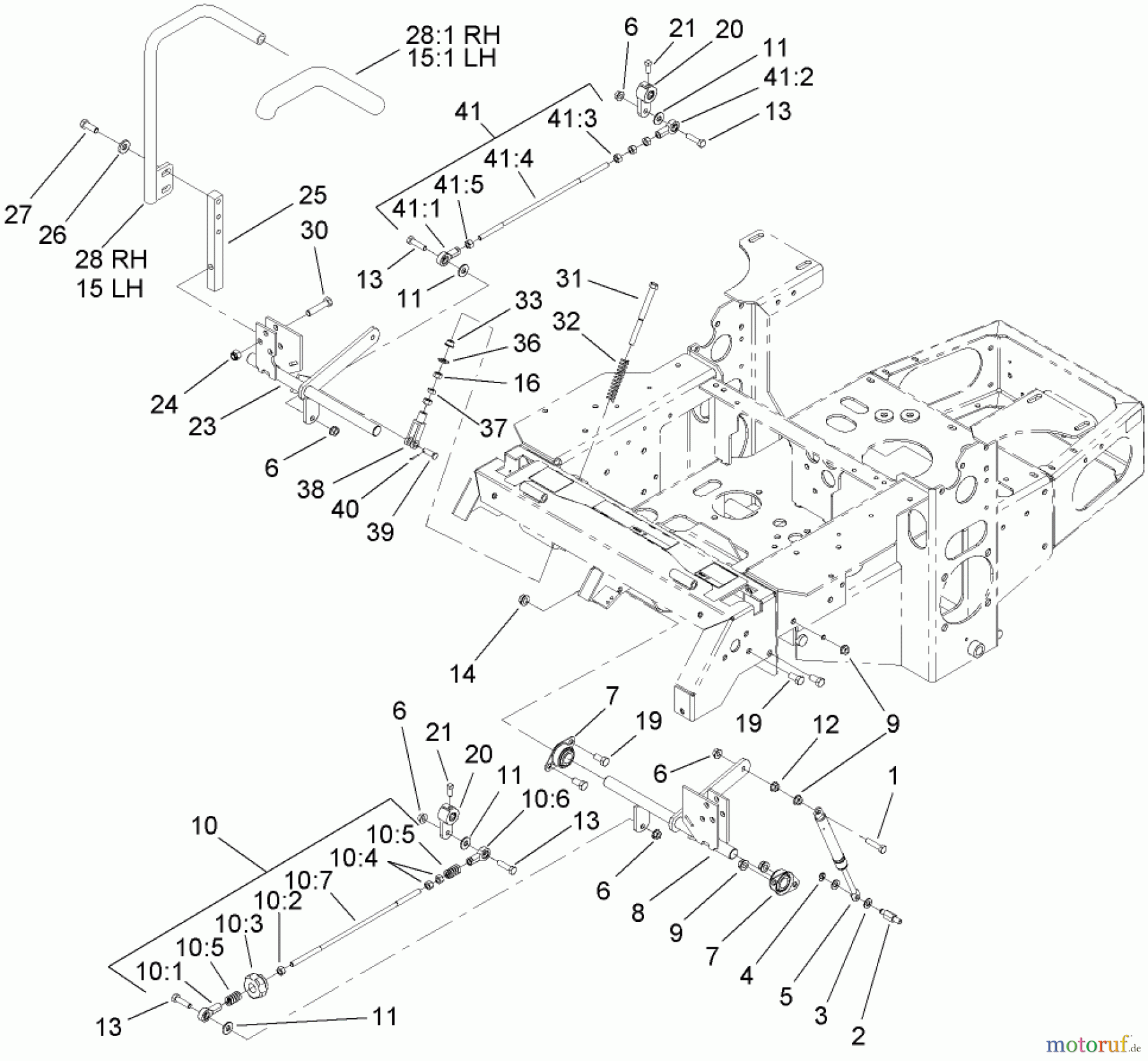  Zerto-Turn Mäher 74410 (Z400) - Toro Z Master Mower, 52