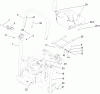 Zerto-Turn Mäher 74410 (Z400) - Toro Z Master Mower, 52" 7-Gauge Side Discharge Deck (SN: 260002001 - 260999999) (2006) Spareparts ROLL-OVER PROTECTION SYSTEM ASSEMBLY NO. 107-8093