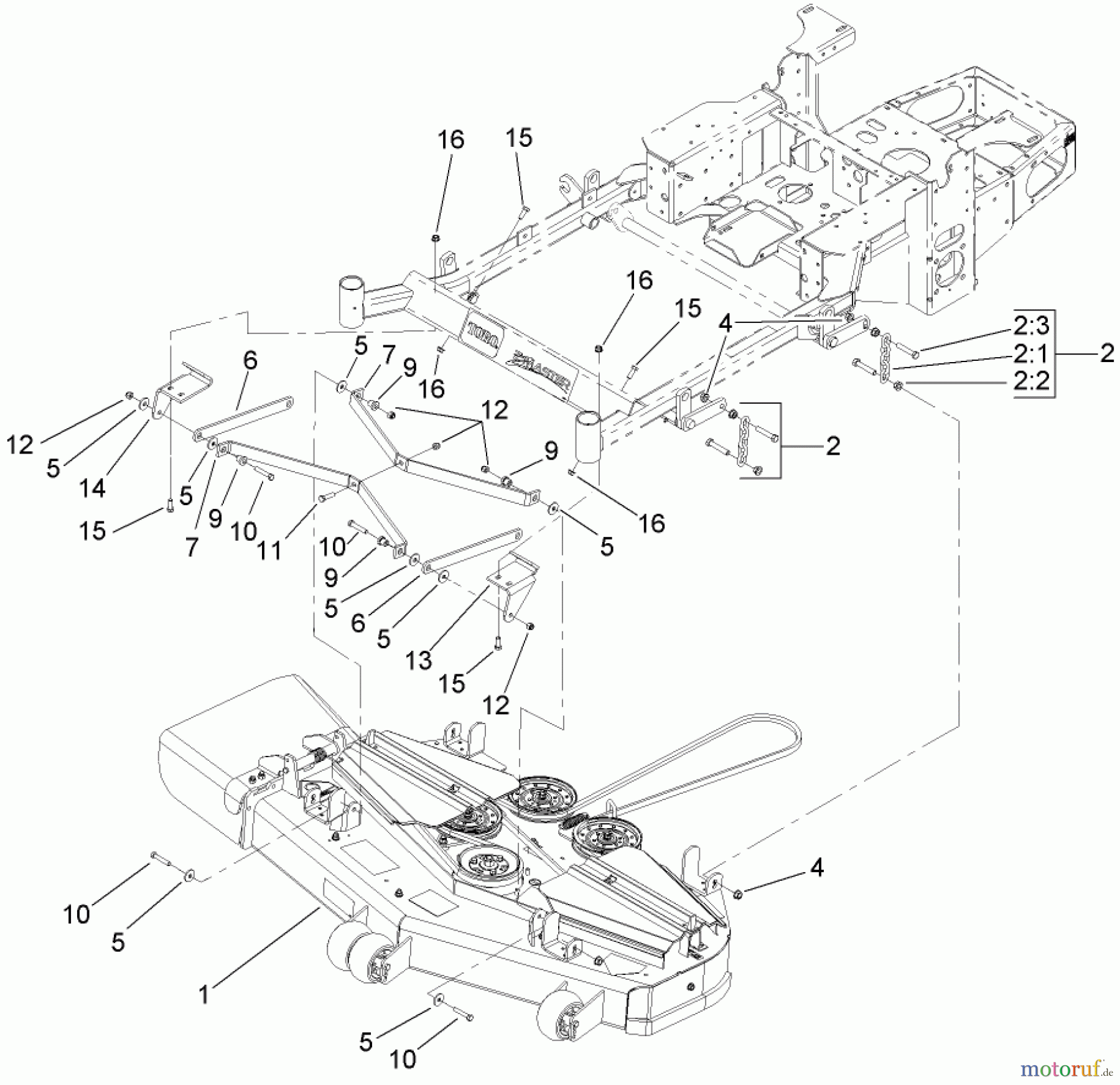  Zerto-Turn Mäher 74410 (Z400) - Toro Z Master Mower, 52