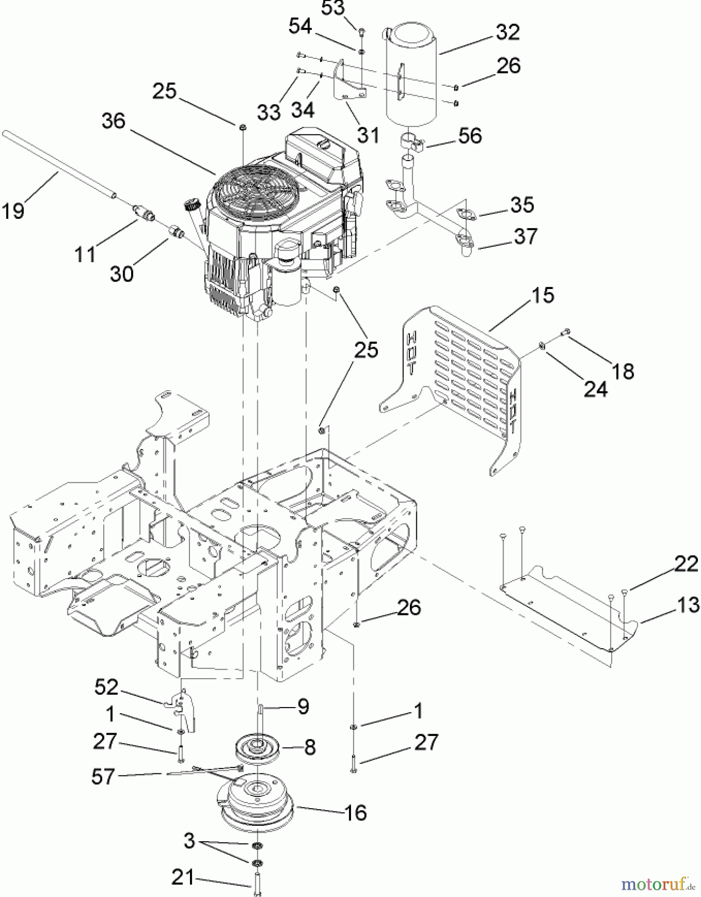  Zerto-Turn Mäher 74410 (Z400) - Toro Z Master Mower, 52