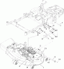 Zerto-Turn Mäher 74411 (Z149) - Toro Z Master Mower, 44" SFS Side Discharge Deck (SN: 250000001 - 250999999) (2005) Spareparts DECK CONNECTION ASSEMBLY