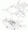 Zerto-Turn Mäher 74411TE (Z149) - Toro Z Master Mower, 112cm SFS Side Discharge Deck (SN: 250000001 - 250999999) (2005) Spareparts DECK CONNECTION ASSEMBLY