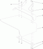 Zerto-Turn Mäher 74411TE (Z149) - Toro Z Master Mower, 112cm SFS Side Discharge Deck (SN: 250000001 - 250999999) (2005) Spareparts RUBBER DEFLECTOR ASSEMBLY NO. 108-4060