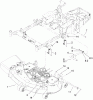 Zerto-Turn Mäher 74411TE (Z149) - Toro Z Master Mower, 112cm SFS Side Discharge Deck (SN: 260000001 - 260999999) (2006) Spareparts DECK CONNECTION ASSEMBLY
