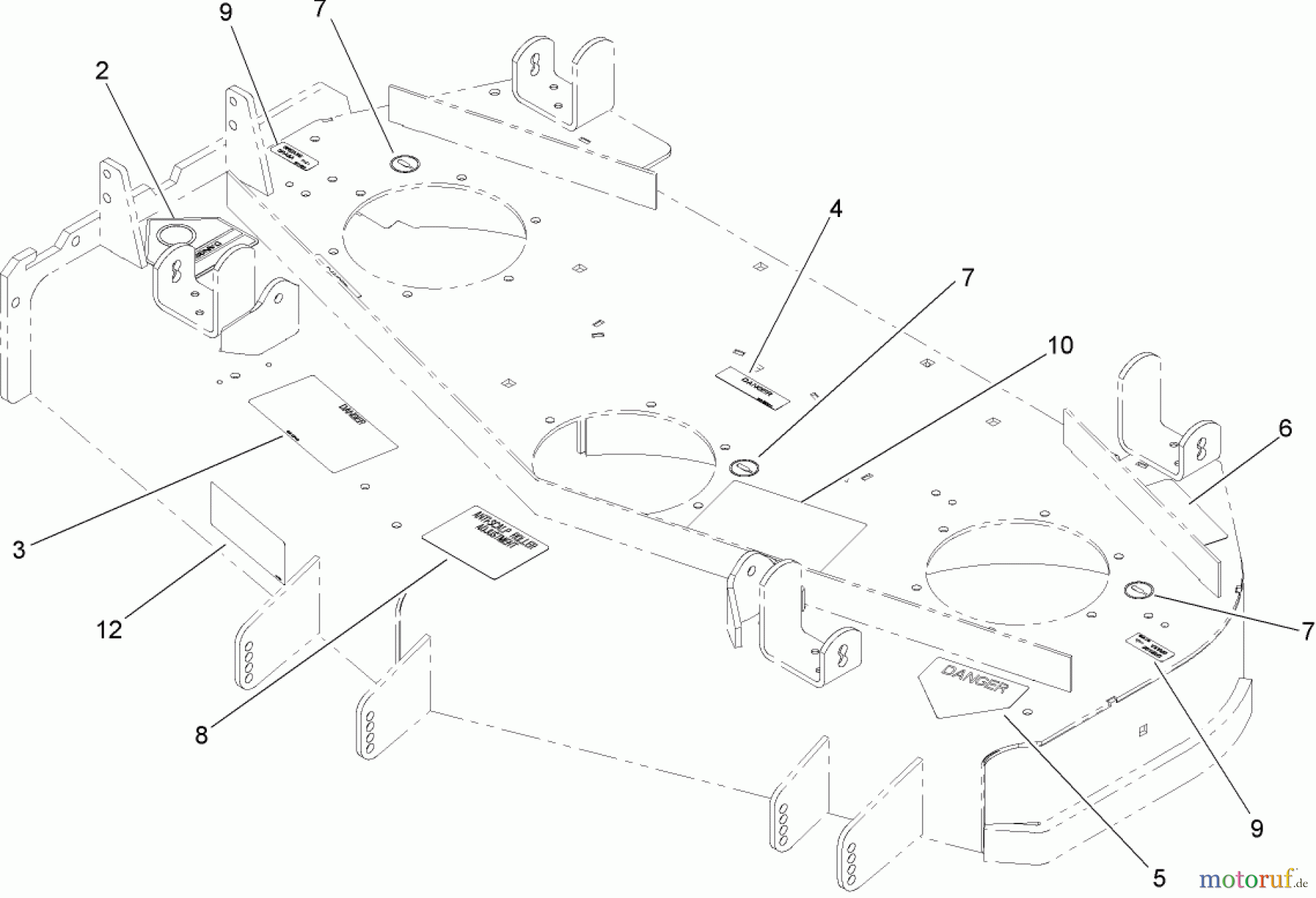  Zerto-Turn Mäher 74412 (Z400) - Toro Z Master Mower, 48