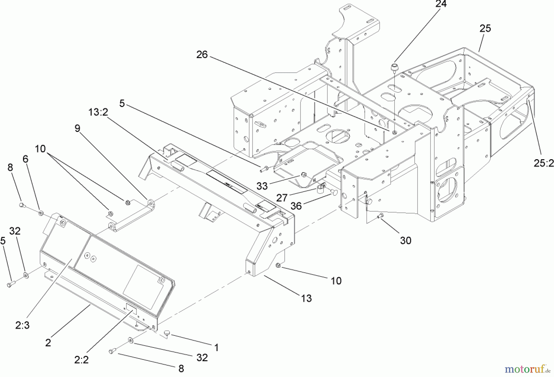  Zerto-Turn Mäher 74412 (Z400) - Toro Z Master Mower, 48