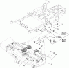 Zerto-Turn Mäher 74414 (Z450) - Toro Z Master Mower, 52" TURBO FORCE Side Discharge Deck (SN: 250005001 - 250999999) (2005) Spareparts DECK CONNECTION ASSEMBLY