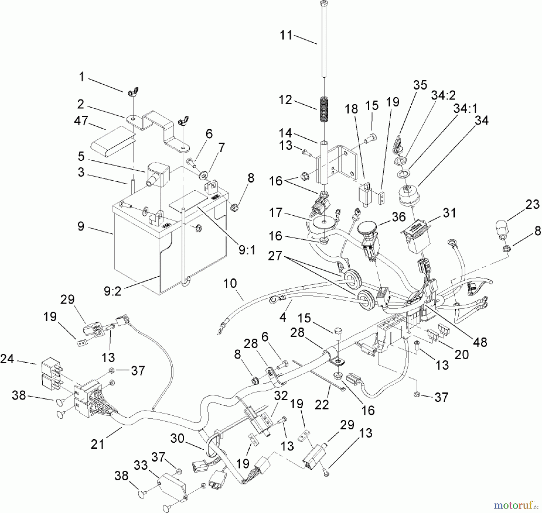  Zerto-Turn Mäher 74414 (Z450) - Toro Z Master Mower, 52