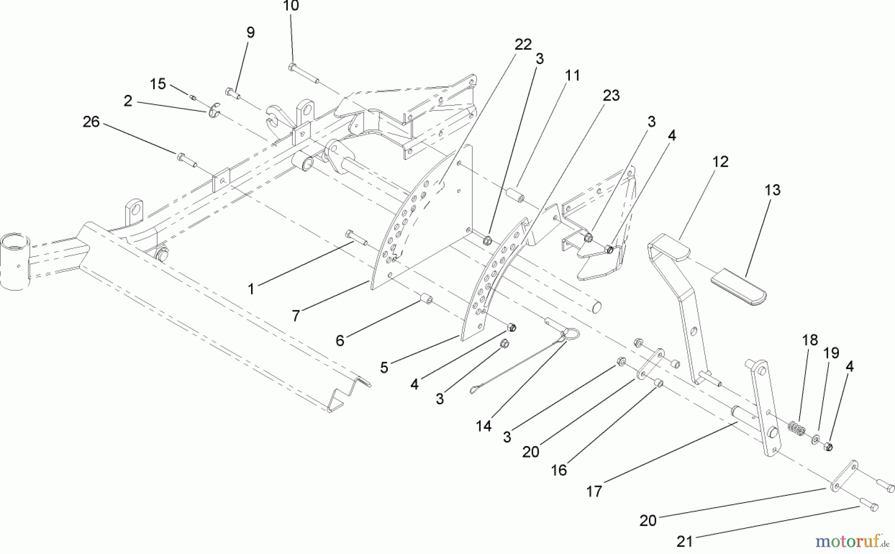  Zerto-Turn Mäher 74414 (Z450) - Toro Z Master Mower, 52