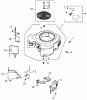 Zerto-Turn Mäher 74414 (Z450) - Toro Z Master Mower, 52" TURBO FORCE Side Discharge Deck (SN: 250005001 - 250999999) (2005) Spareparts LOWER HOUSING ASSEMBLY KOHLER CV20S-65601