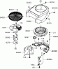 Zerto-Turn Mäher 74416 (Z450) - Toro Z Master Mower, 52" TURBO FORCE Side Discharge Deck (SN: 280000001 - 280999999) (2008) Spareparts COOLING EQUIPMENT ASSEMBLY KAWASAKI FH680V-DS21