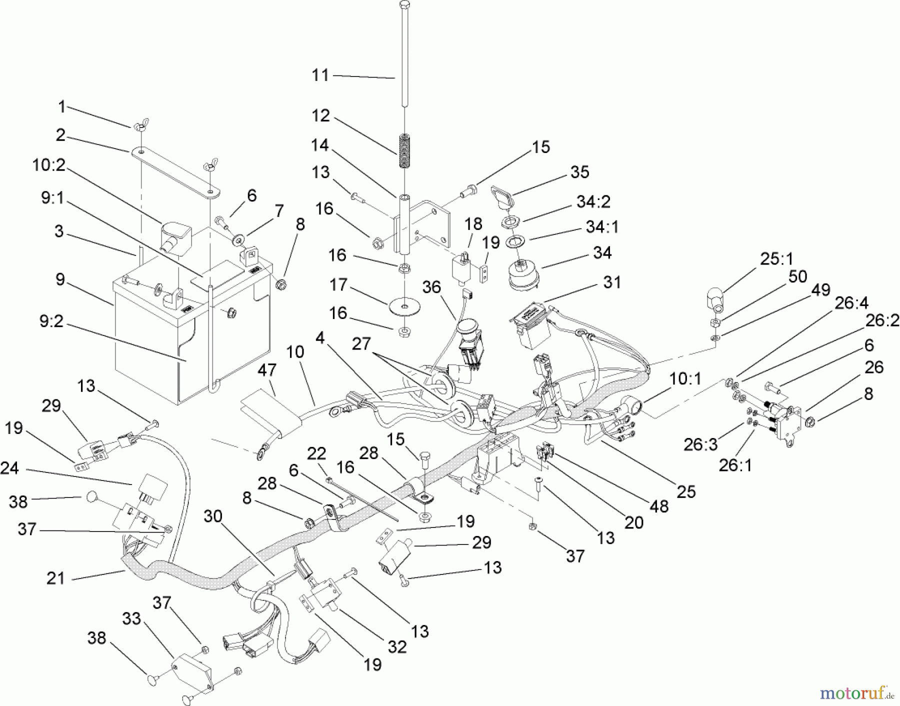  Zerto-Turn Mäher 74416 (Z450) - Toro Z Master Mower, 52