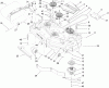 Zerto-Turn Mäher 74416TE (Z453) - Toro Z Master Mower, 132cm TURBO FORCE Side Discharge Deck (SN: 260000001 - 260999999) (2006) Spareparts DECK ASSEMBLY NO 107-1671
