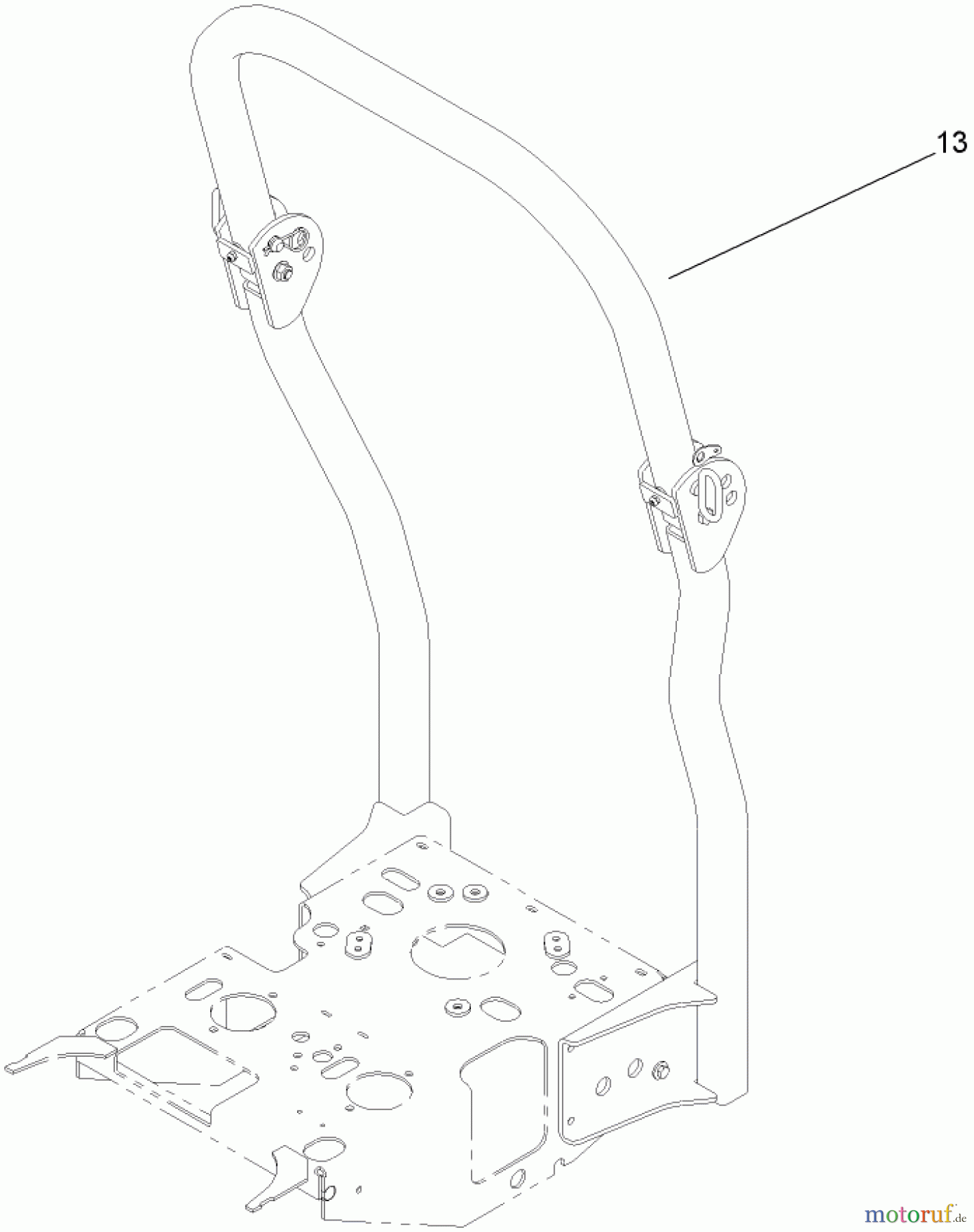  Zerto-Turn Mäher 74417CP (Z450) - Toro Z Master Mower, 48