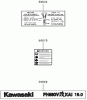 Zerto-Turn Mäher 74418 (Z400) - Toro Z Master Mower, 48" 7-Gauge Side Discharge Deck (SN: 280000001 - 280999999) (2008) Spareparts LABEL ASSEMBLY KAWASAKI FH580V AS30