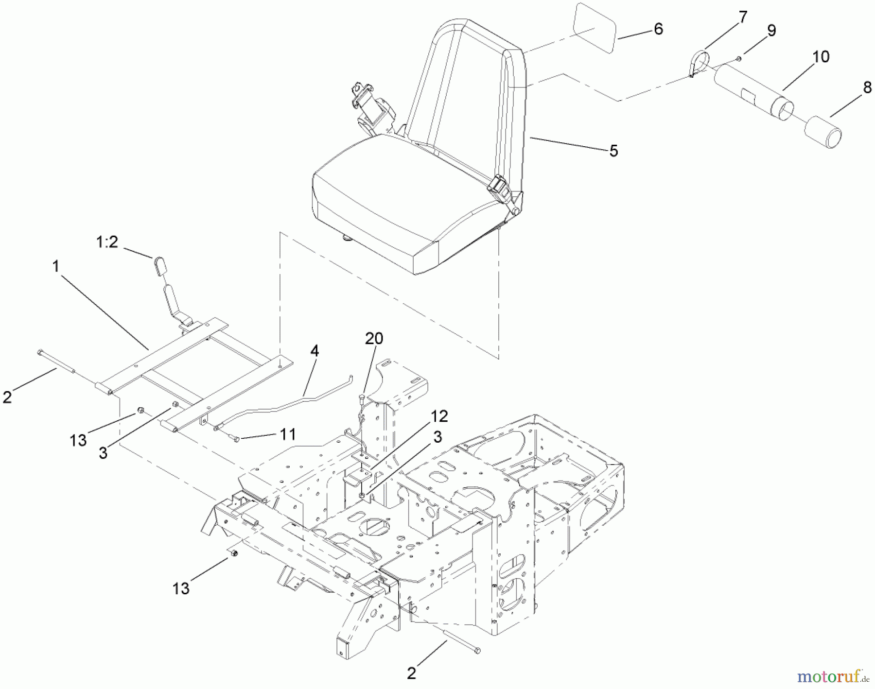  Zerto-Turn Mäher 74418 (Z400) - Toro Z Master Mower, 48