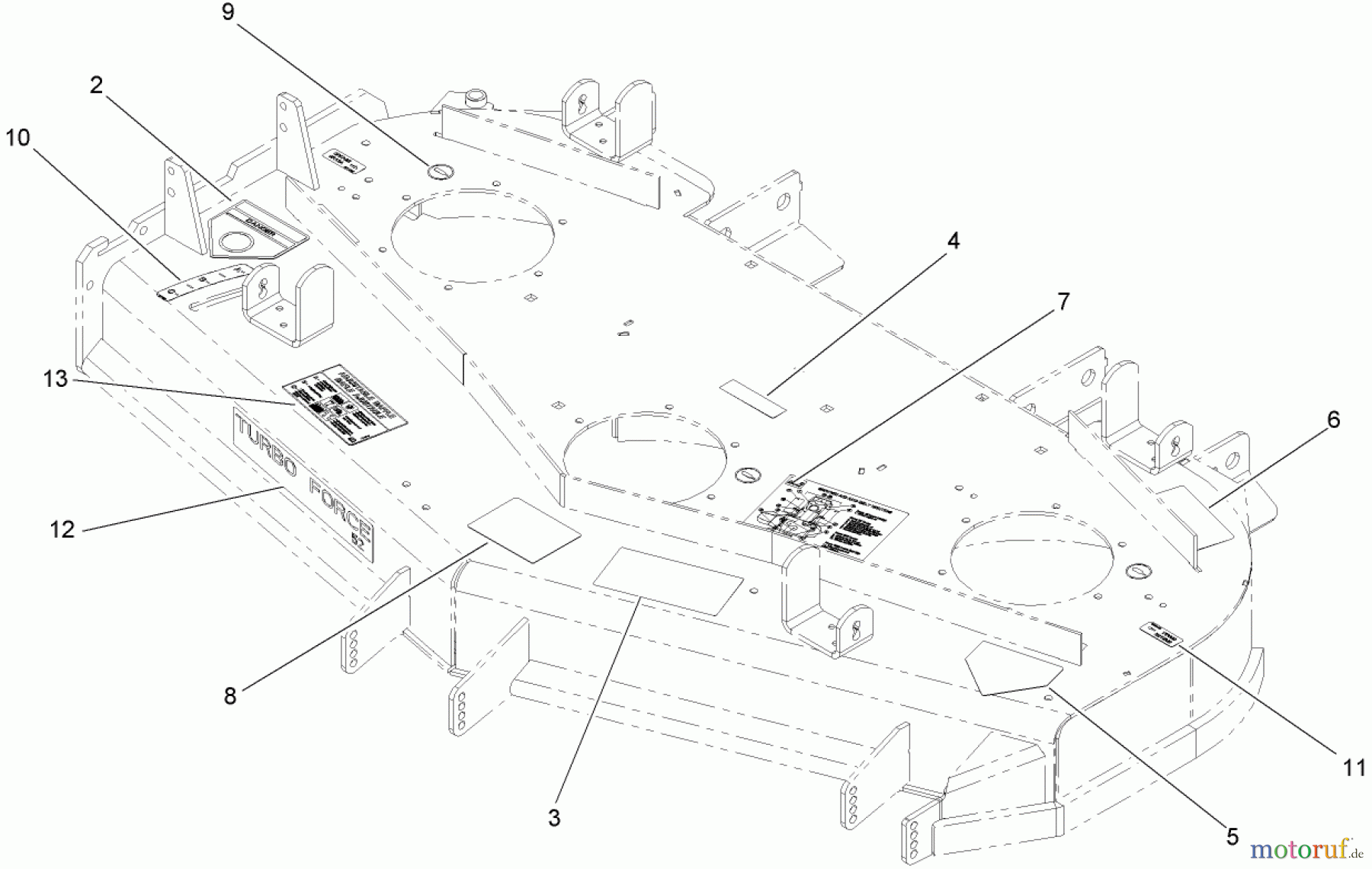  Zerto-Turn Mäher 74442 (Z450) - Toro Z Master Mower, 52