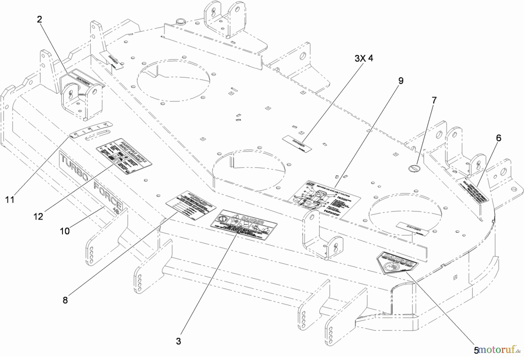  Zerto-Turn Mäher 74444 (Z400) - Toro Z Master Mower, 48