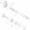 Zerto-Turn Mäher 74444 (Z400) - Toro Z Master Mower, 48" TURBO FORCE Side Discharge Deck (SN: 310000001 - 310999999) (2010) Spareparts HYDRAULIC MOTOR ASSEMBLY NO. 103-5333